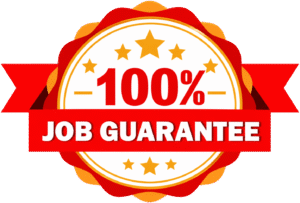 100% Job Guarantee Badge